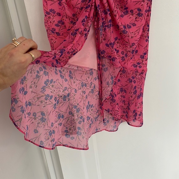 Majorelle Elaine Midi Dress in Pink Baybreeze - Picture 2 of 7